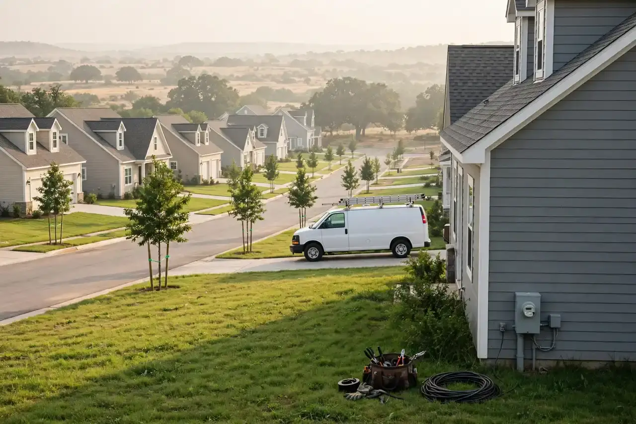 Abilene, TX — the metro skyline and landscape