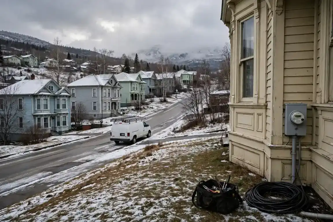 Anchorage, AK — the metro skyline and landscape