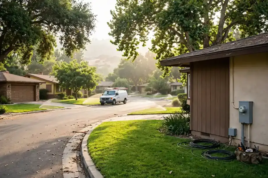 Bakersfield, CA — the metro skyline and landscape