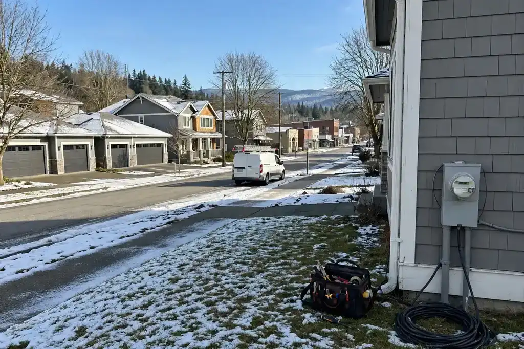 Bellingham, WA — the metro skyline and landscape