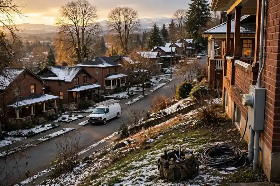 Bend, OR — the metro skyline and landscape