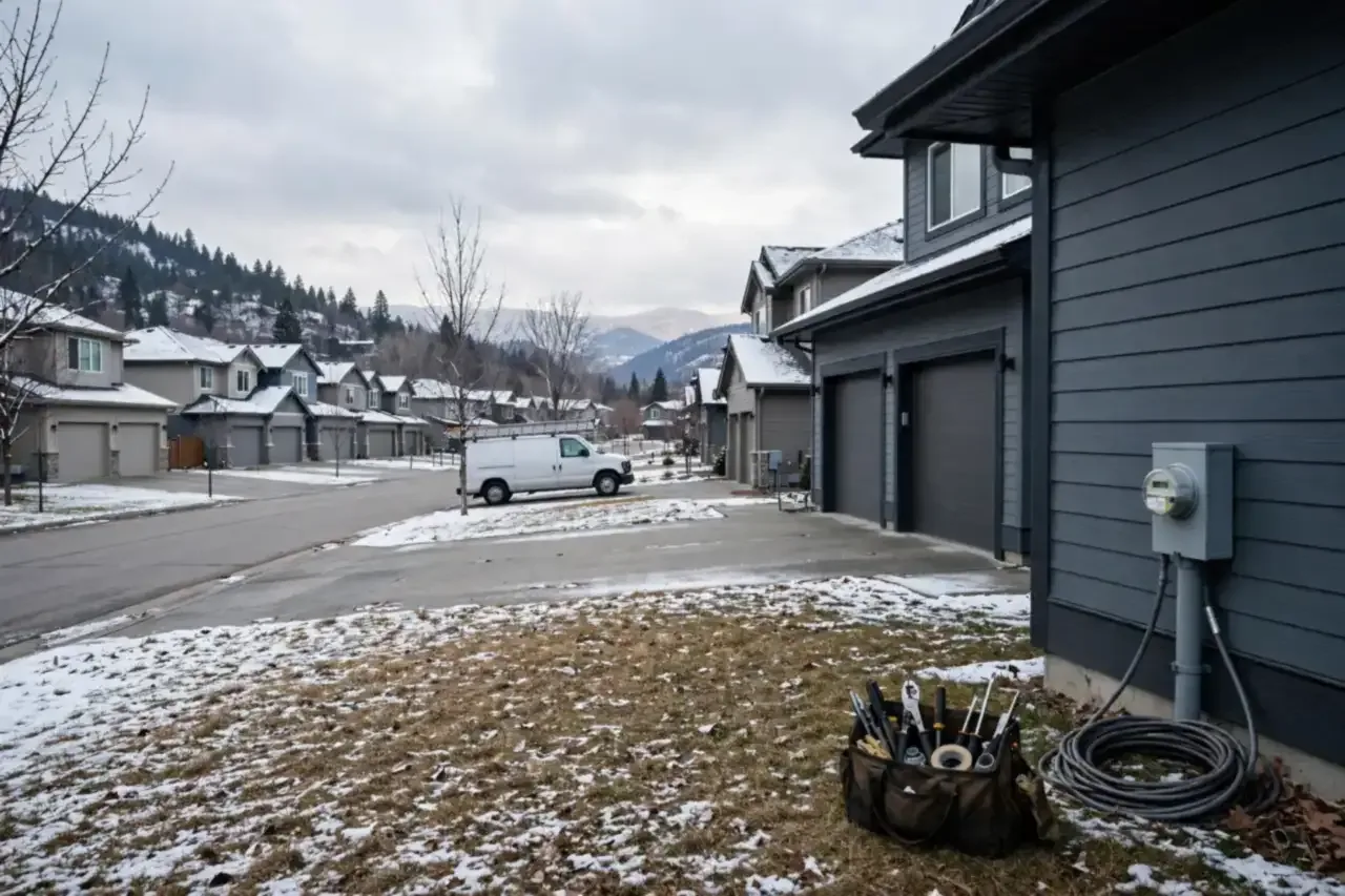Coeur d'Alene, ID — the metro skyline and landscape