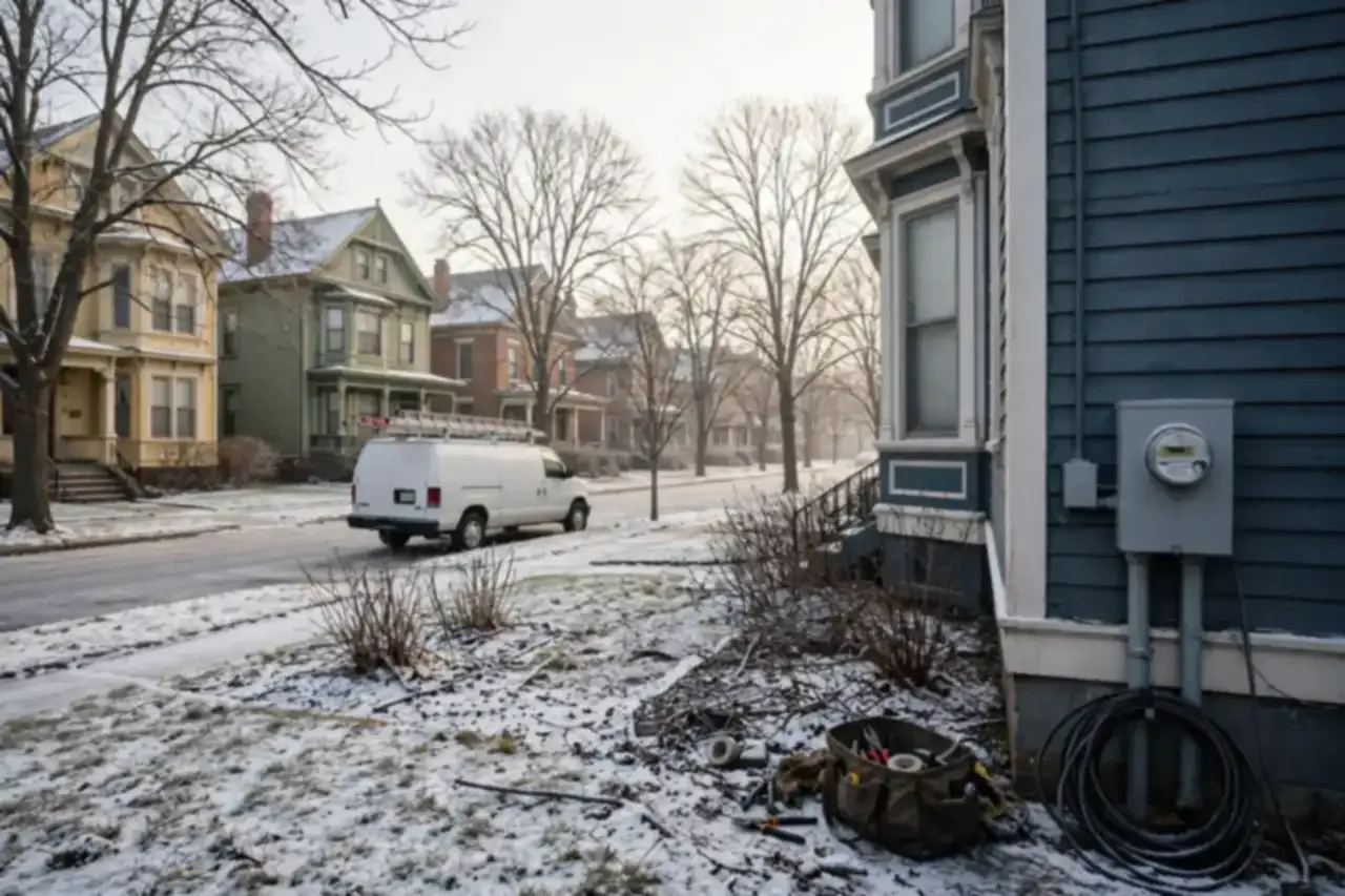 Dayton, OH — the metro skyline and landscape