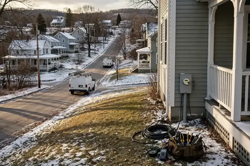 Eau Claire, WI — the metro skyline and landscape
