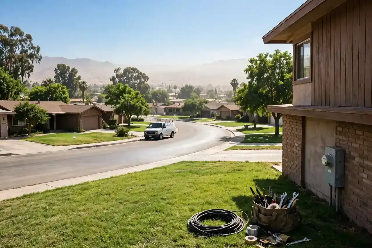 El Centro, CA — the metro skyline and landscape