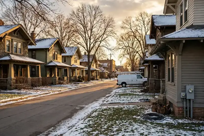Fort Wayne, IN — the metro skyline and landscape