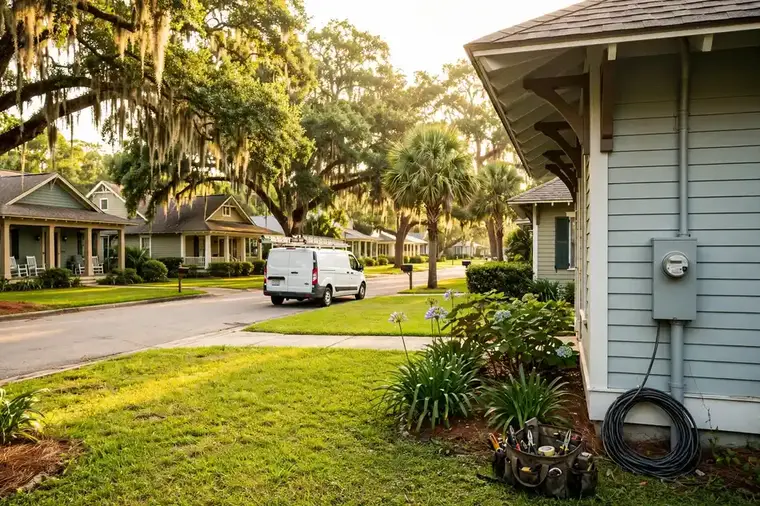 Hilton Head Island, SC — the metro skyline and landscape