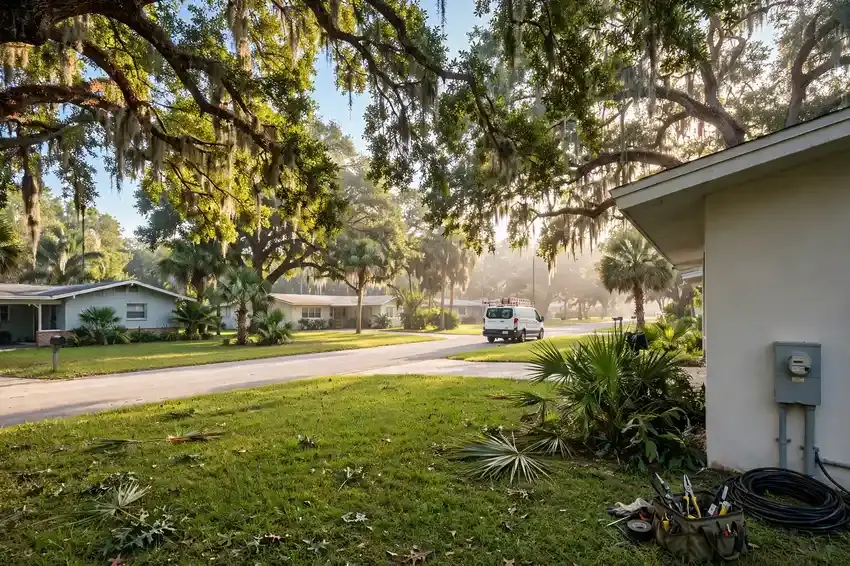 Homosassa Springs, FL — the metro skyline and landscape