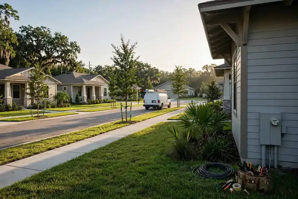Jacksonville, FL — the metro skyline and landscape