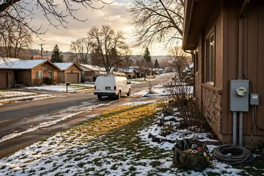 Kennewick, WA — the metro skyline and landscape