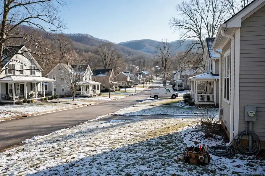 Kingsport, TN — the metro skyline and landscape