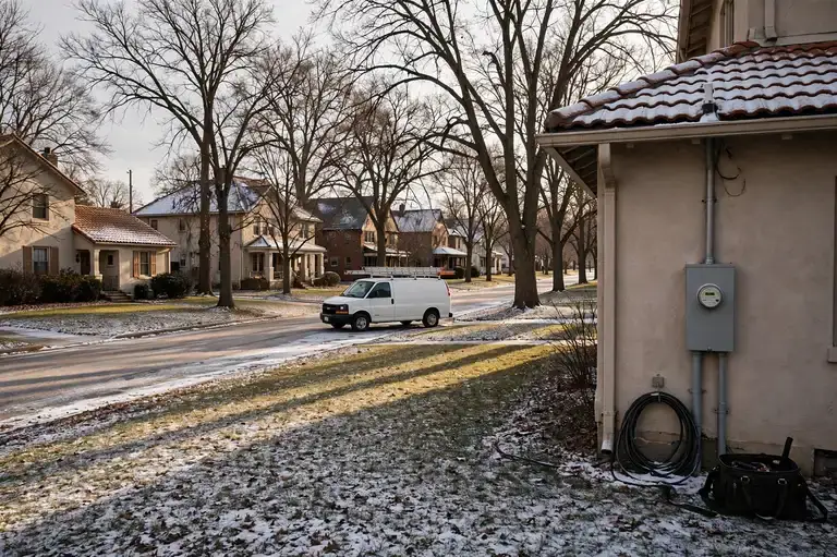 Lafayette, IN — the metro skyline and landscape