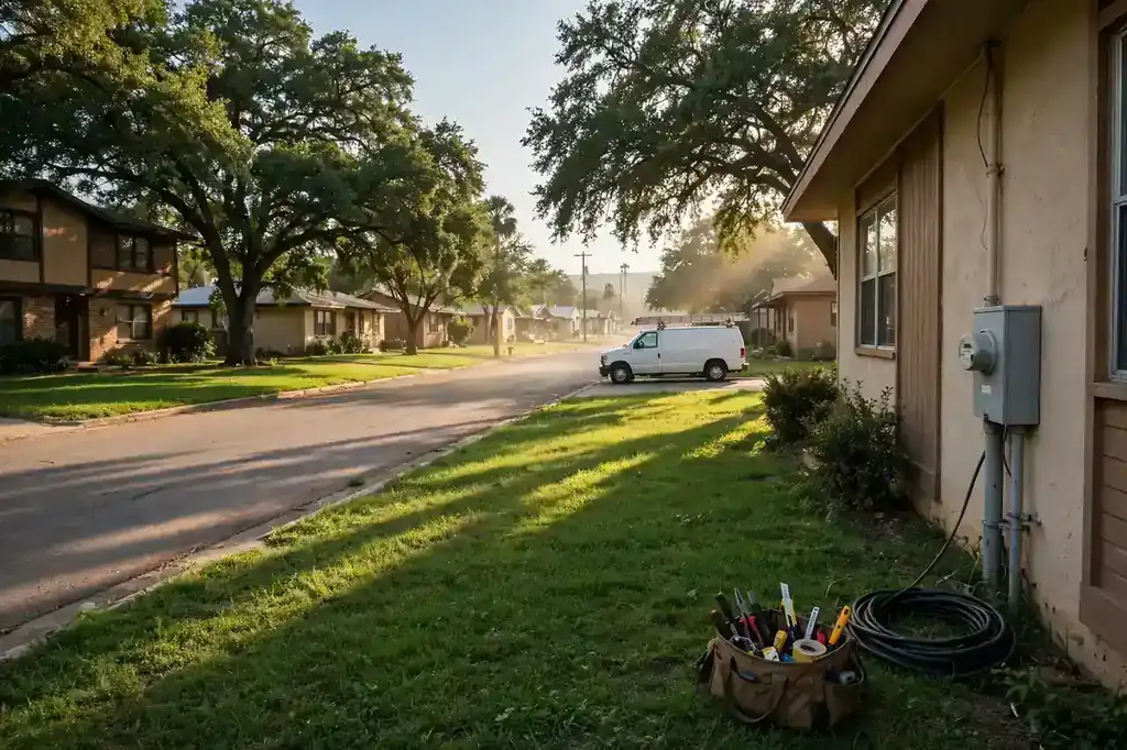 Laredo, TX — the metro skyline and landscape