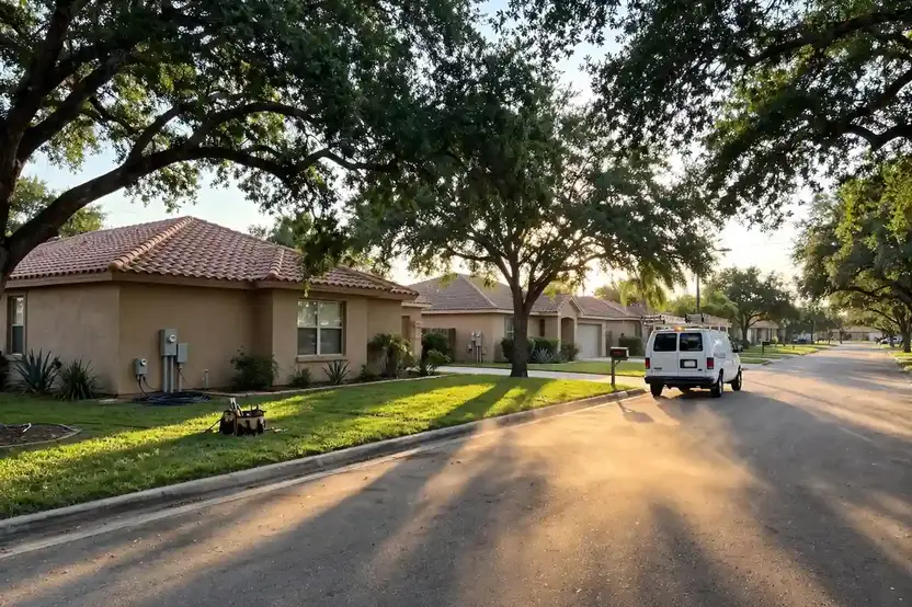 McAllen, TX — the metro skyline and landscape