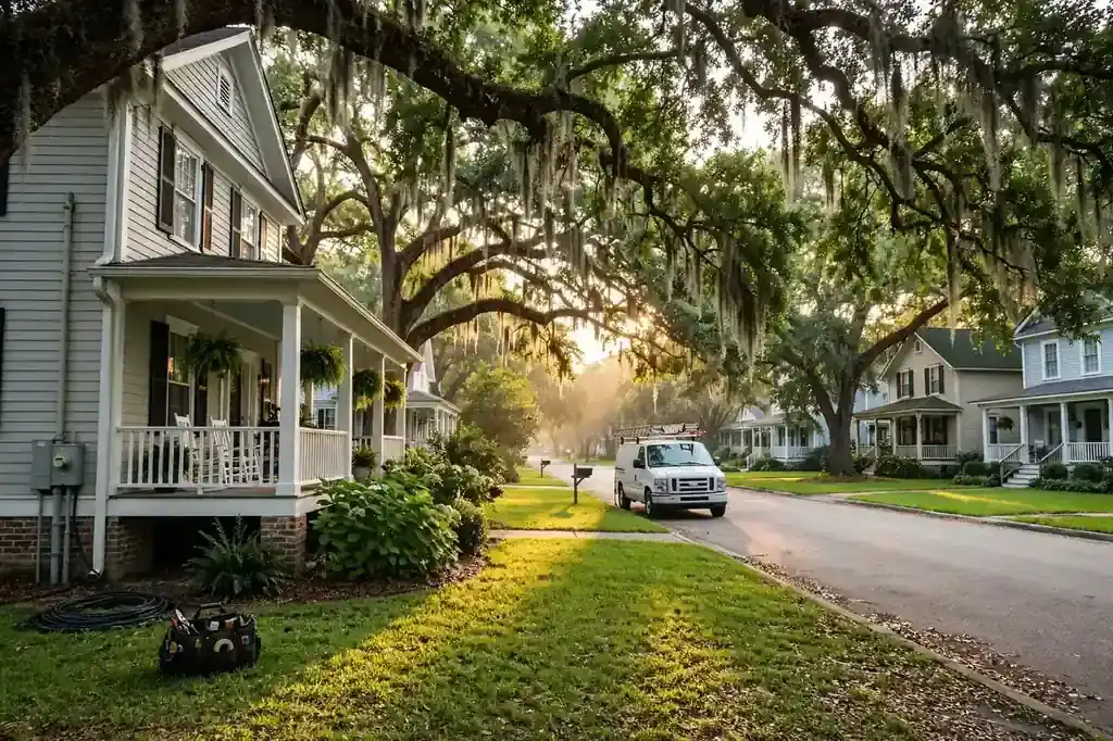 Monroe, LA — the metro skyline and landscape