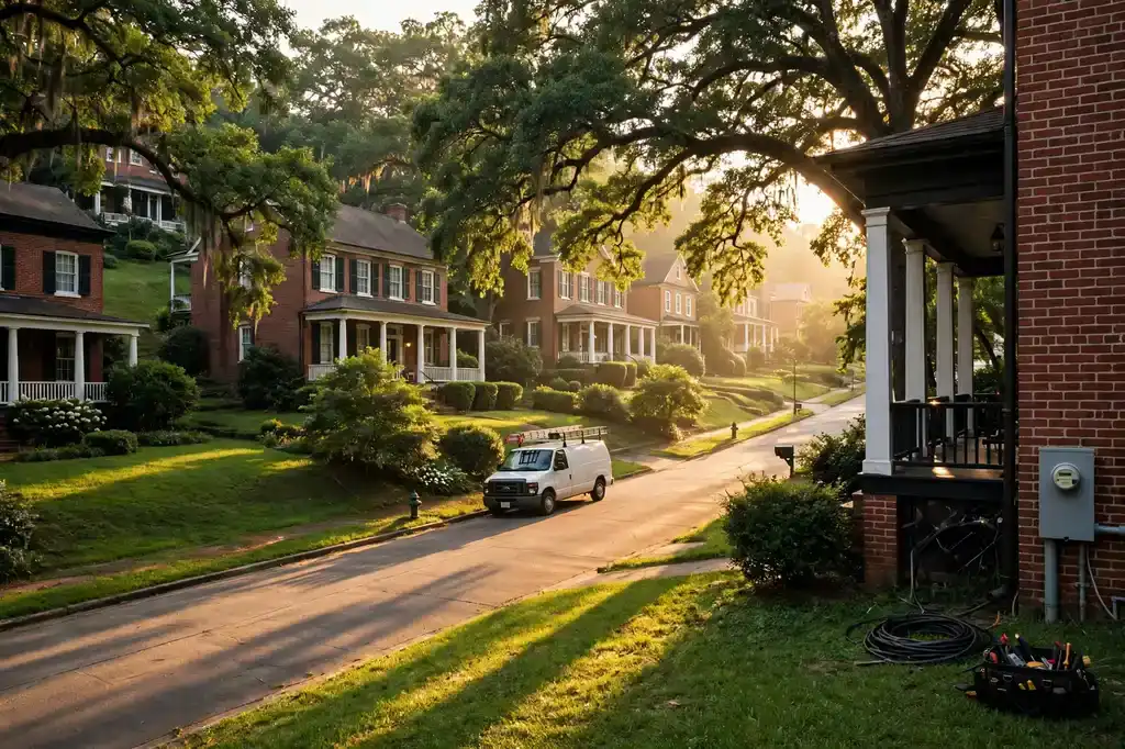 Montgomery, AL — the metro skyline and landscape
