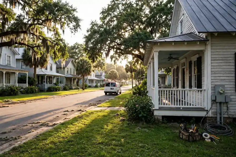 North Port–Sarasota, FL — the metro skyline and landscape