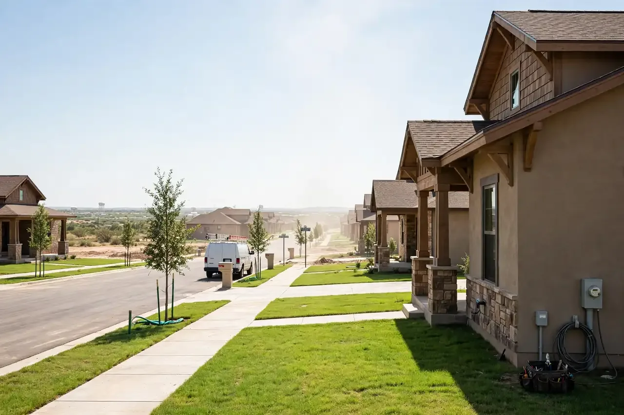Odessa, TX — the metro skyline and landscape