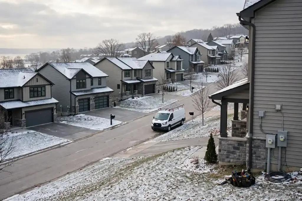 Oshkosh, WI — the metro skyline and landscape