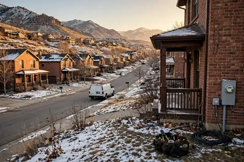 Provo, UT — the metro skyline and landscape