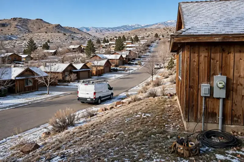 Reno, NV — the metro skyline and landscape