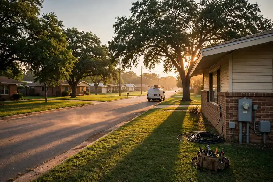 Sherman–Denison, TX — the metro skyline and landscape