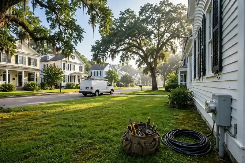Slidell, LA — the metro skyline and landscape