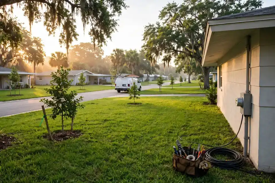 Tampa, FL — the metro skyline and landscape