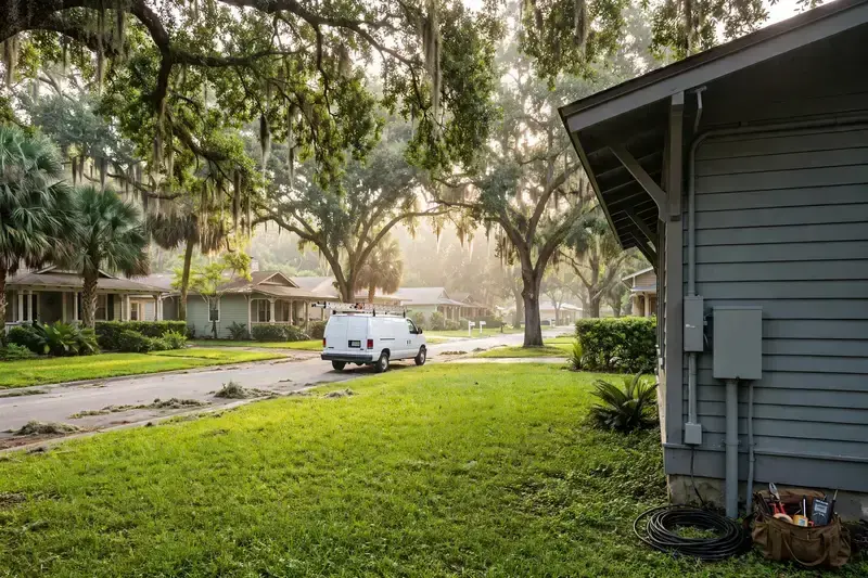 The Villages, FL — the metro skyline and landscape