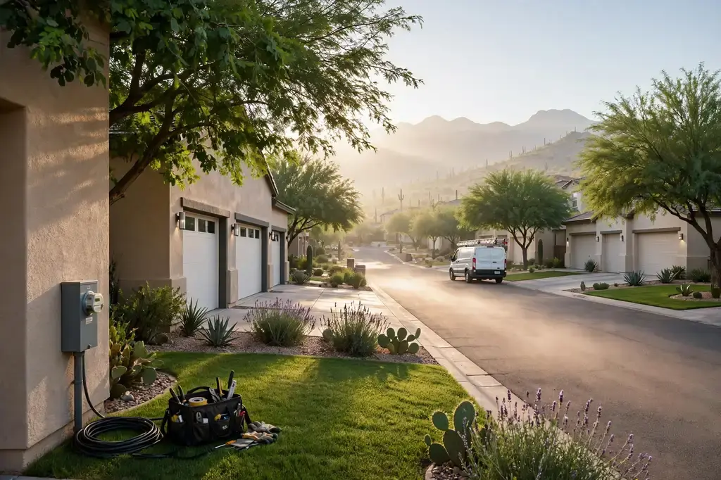 Tucson, AZ — the metro skyline and landscape