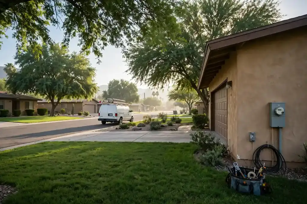 Yuma, AZ — the metro skyline and landscape