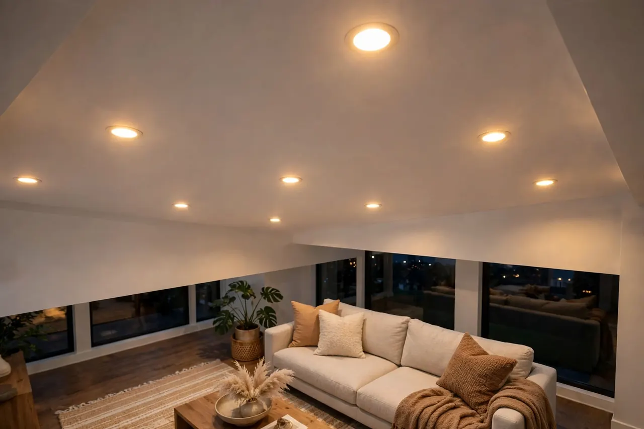 Ceiling Fan Installation — related electrical work in a home